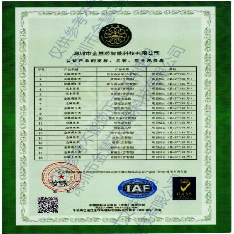 環(huán)境標(biāo)準(zhǔn)產(chǎn)品